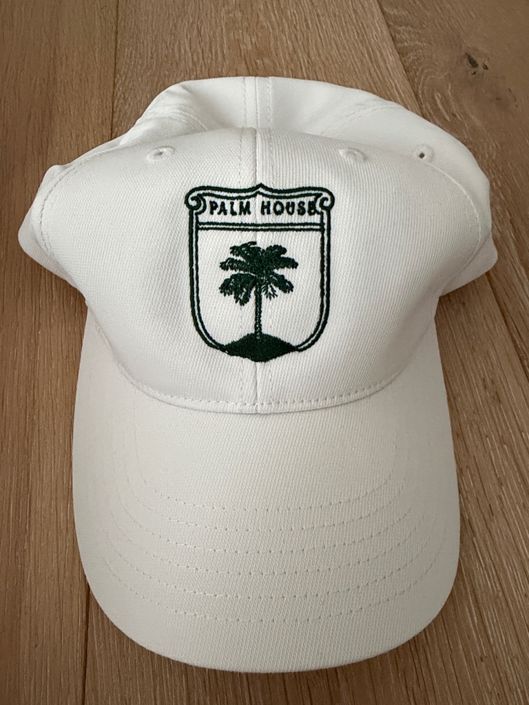Palm House White Palm Tree Baseball Cap Palm Beach
